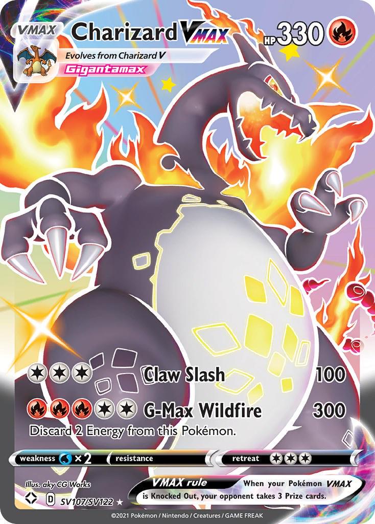 Shining Fates Charizard VMAX Pokémon card